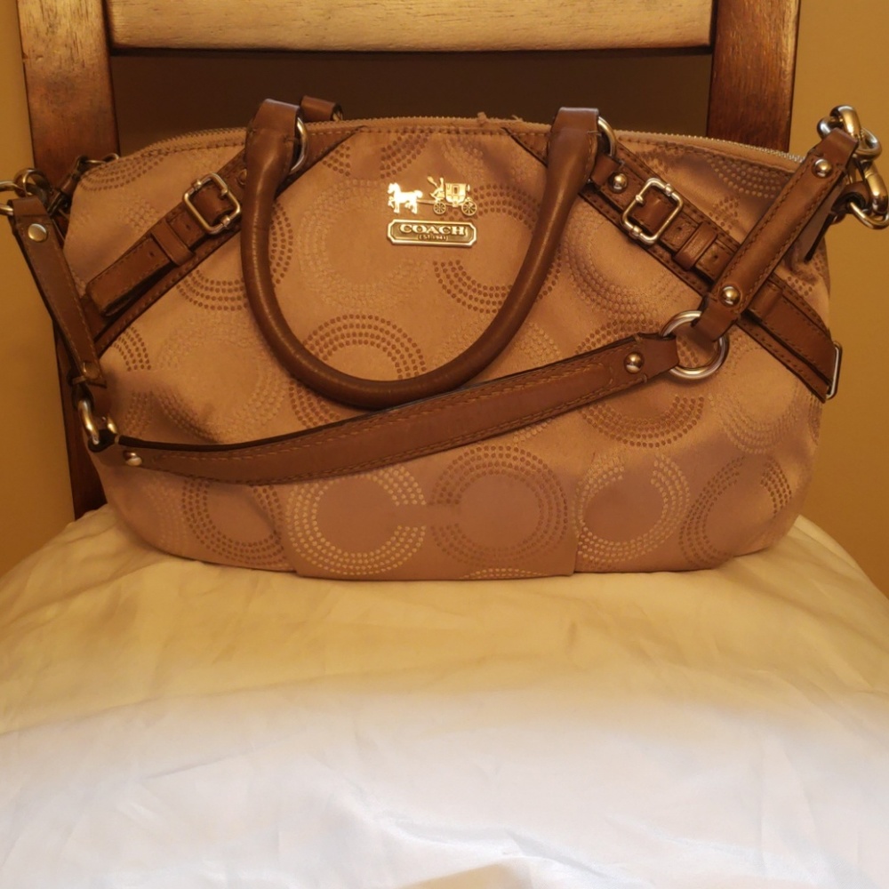 Coach Madison Sophia Op Art Satchel